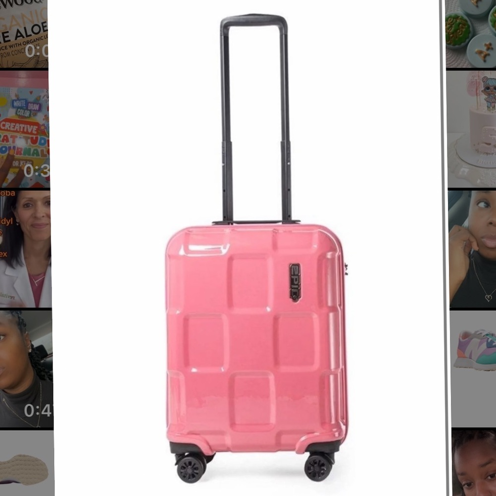Epic Bubblegum Mini Luggage